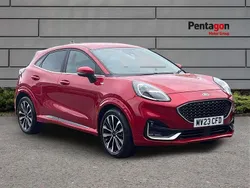 Red Used 2023 Ford Puma ST-Line SUV | £17,995 (Fair price)