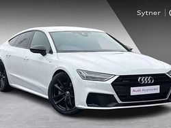 White Used 2022 Audi A7 Black Edition Hatchback | £36,000 (A bit pricey)