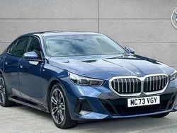 Blue Used 2024 BMW 520 M Sport | £37,395 (Good price)