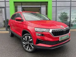 Red Used 2024 Skoda Karoq SE L SUV | £26,480 (Fair price)