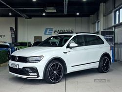 White Used 2016 VW Tiguan R-line SUV | £17,495 (A bit pricey)