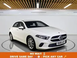 White Used 2019 Mercedes A180 Premium Hatchback | £15,349 (Fair price)