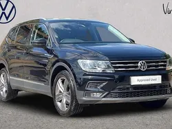 Black Used 2021 VW Tiguan Allspace Match SUV | £23,544 (Good price)