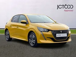 Yellow Used 2021 Peugeot 208 Allure Premium Hatchback | £11,500 (Fair price)