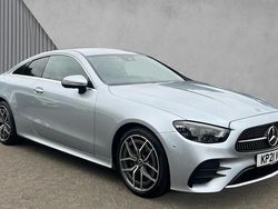 Silver Used 2021 Mercedes E220 AMG Line Premium Coupe | £25,380 (Fair price)