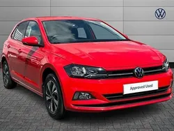 Red Used 2021 VW Polo Match Hatchback | £16,299 (Fair price)