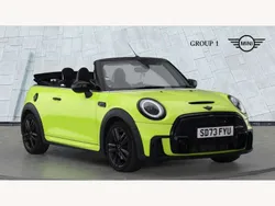 Zesty yellow Used 2023 Mini Cooper S Cabriolet Comfort Cabriolet | £26,290 (Expensive)