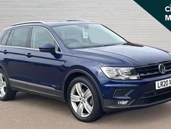 Blue Used 2020 VW Tiguan Match SUV | £16,951 (Good price)
