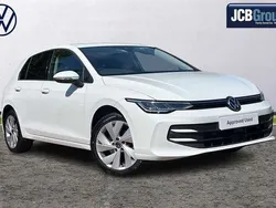 White Used 2024 VW Golf VIII Match Hatchback | £22,090 (Fair price)