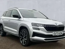 Silver Used 2023 Skoda Karoq SportLine SUV | £25,000 (Fair price)