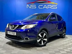 Blue Used 2017 Nissan Qashqai N-Vision SUV | £9,799 (Fair price)