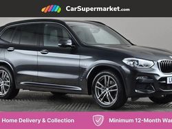 Grey Used 2021 BMW X3 M Sport SUV | £25,676 (Good price)