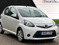White Used 2013 Toyota Aygo Hatchback | £6,995 (Fair price)