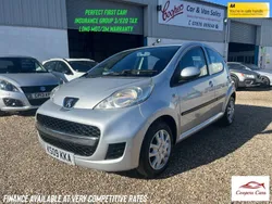 Silver Used 2009 Peugeot 107 Hatchback | £2,495 (Fair price)