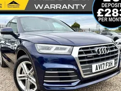 Blue Used 2017 Audi Q5 S-Line SUV | £14,990 (Fair price)