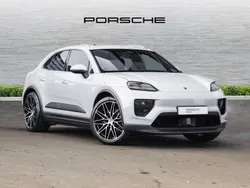 Ice grey metallic New 2024 Porsche Macan 4 Electric SUV | £77,500
