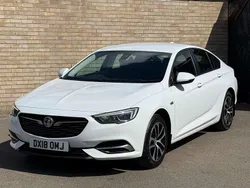 White Used 2018 Vauxhall Insignia Design Edition Hatchback | £6,095 (A bit pricey)