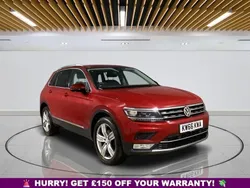 Red Used 2017 VW Tiguan SEL SUV | £11,349 (Fair price)