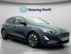 Blue Used 2019 Ford Focus Zetec Hatchback | £10,000 (Fair price)