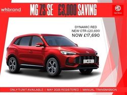 Dynamic red New 2025 MG ZS SE Sedan | £17,690 (A bit pricey)