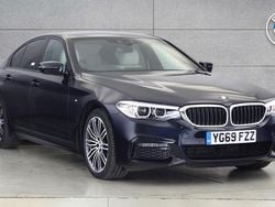 Black Used 2019 BMW 520 M Sport | £21,000 (Fair price)