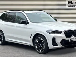 White Used 2022 BMW iX3 M Sport SUV | £30,099 (Fair price)