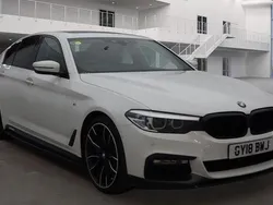 White Used 2018 BMW 540 M Sport Sedan | £19,495 (Fair price)
