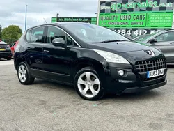 Black Used 2013 Peugeot 3008 Active Hatchback | £2,800 (Good price)