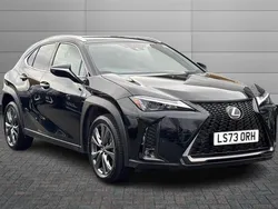 Graphite black Used 2023 Lexus UX 250h Sport Design Packet SUV | £25,999 (Fair price)