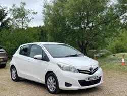 White Used 2012 Toyota Yaris Multidrive S Hatchback | £3,795 (Fair price)