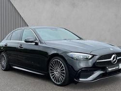 Obsidian black metallic Used 2025 Mercedes C200 AMG Line Premium Plus Sedan | £40,480