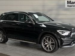Black Used 2020 Mercedes GLC300 AMG Line Premium Estate | £30,405 (Fair price)