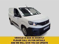 White Used 2020 Peugeot Partner Van | £7,740 (Fair price)