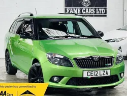 Green Used 2012 Skoda Fabia vRS Estate | £4,000 (Good price)