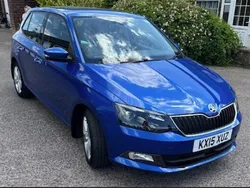 Blue Used 2015 Skoda Fabia SE L Hatchback | £8,380 (Fair price)