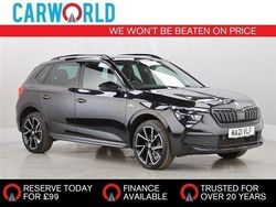Black Used 2021 Skoda Kamiq Monte Carlo SUV | £17,280