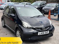 Black Used 2006 Toyota Aygo Hatchback | £2,689 (Fair price)