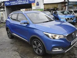 Blue Used 2019 MG ZS Exclusive Sedan | £11,499 (Fair price)