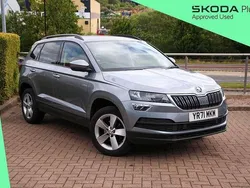 Business grey metallic Used 2021 Skoda Karoq SE SUV | £14,495 (Fair price)