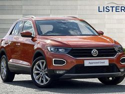 Orange Used 2019 VW T-Roc SEL SUV | £14,900 (Fair price)