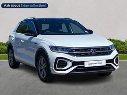 White Used 2022 VW T-Roc R-line SUV | £24,426 (Fair price)