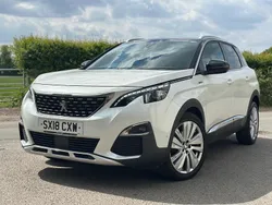 White Used 2018 Peugeot 3008 Premium Hatchback | £9,895 (Fair price)