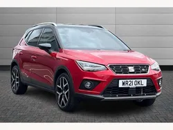 Desire red Used 2021 Seat Arona FR SUV | £12,890 (Fair price)