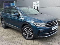 Blue Used 2021 VW Tiguan Elegance SUV | £23,489 (Fair price)