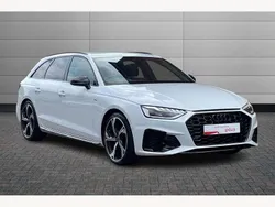 Glacier white Used 2023 Audi A4 Black Edition Estate | £32,050 (A bit pricey)