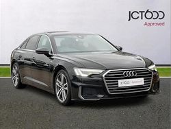 Black Used 2020 Audi A6 S-Line Sedan | £18,000 (A bit pricey)