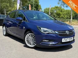 Blue Used 2017 Vauxhall Astra Elite Hatchback | £6,295 (Fair price)