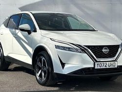 White Used 2022 Nissan Qashqai N-Connecta SUV | £20,151 (Fair price)