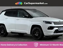 White/black Used 2023 Jeep Compass SUV | £17,097 (Fair price)