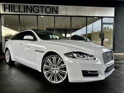 White Used 2016 Jaguar XJ Premium Luxury Sedan | £18,995 (Fair price)